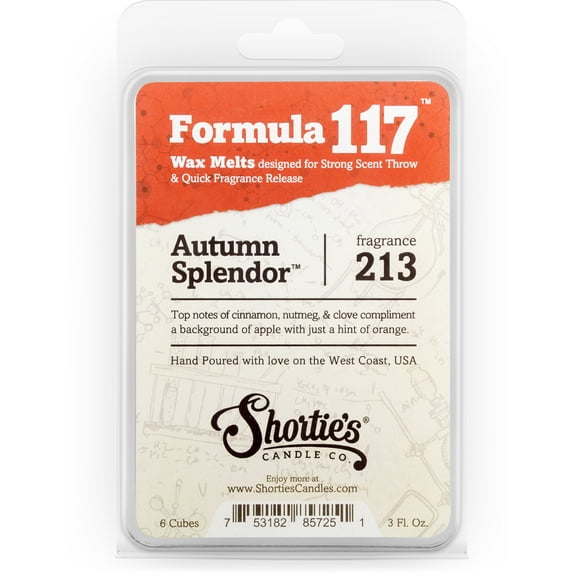 Autumn Splendor Wax Melts - Highly Scented   Natural Oils - Shortie's Candle Company