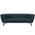 thumbnail image 4 of Modern Contemporary Urban Design Living Room Lounge Club Lobby Sofa, Fabric, Blue, 4 of 4