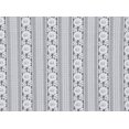 thumbnail image 2 of Zelouf Yoanna Retro Floral Stripe Lace  , Sewing, DIY, Crafts Fabric by the Yard, 111 White, 3 Yard, 2 of 2