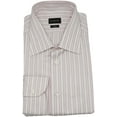 thumbnail image 1 of Zegna Chemise Habillée à Rayures Trofeo Rose / Blanc pour Homme - 44-17.5 (TG), 1 of 1