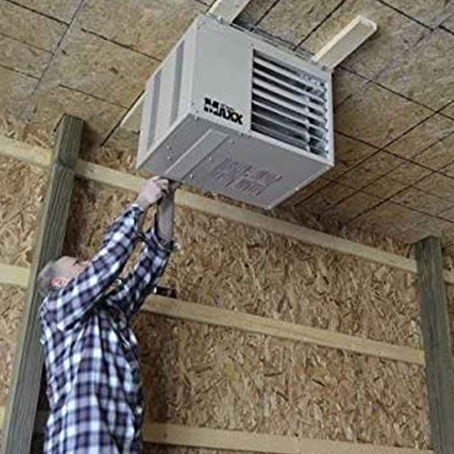 50000 Btu 80k Btu Garage Heater Heater MH-F260550 50,000 BTU Big