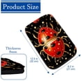 thumbnail image 4 of Seven Starred Ladybird Soft Comfortable Printed Armrest Cover for Car, Furry Armrest Accessory, 12.5x8.2 Inch Armrest Pad, 4 of 6