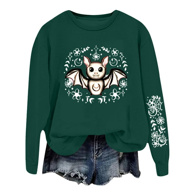 WEAIXIMIUNG Chandail en Molleton Femme Graphique Pull à Capuche Imprimé Lettre Col Rond pour Automne & Hiver