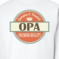 thumbnail image 3 of Inktastic Genuine Opa Adult Sweatshirt, 3 of 4