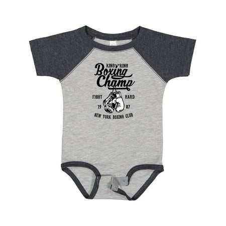 

Inktastic Boxing Champ Fight Hard Gift Baby Boy or Baby Girl Bodysuit