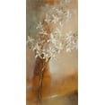 thumbnail image 2 of Loreth, Lanie 9x14 White Modern Wood Framed Museum Art Print Titled - Misty Orchids I, 2 of 4