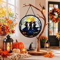thumbnail image 4 of Tarmeek Halloween Decorations Acrylic Suncatcher Stained Glass Gothic Witchy Hanging Decor for Window Wall, Spooky Witchy Gifts, Colorful Indoor Outdoor, 4 of 7