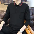 thumbnail image 2 of Camisetas de algodón 100℅ para hombre Tendencias de moda 2024 Sudaderas Citas F It Tops estéticos Invierno Lujo coreano Un polo Ropa masculina, 2 of 5