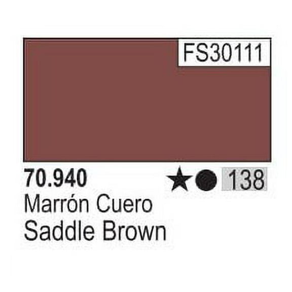 S6 17ml Bottle Saddle Brown Model Color