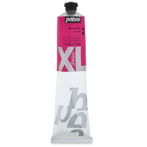 Pebeo XL Studio Oil Color - Peach Red, 200 ml, Tube