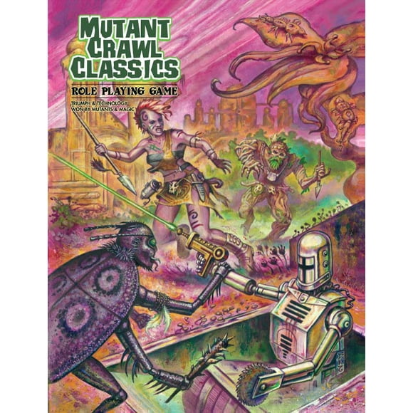 Mutant Crawl Classics (Softcover) Soft Cover Book