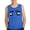 Blue, variant on Boys Tank Top with Funny Bored Face Print Black Soft Polyester Spandex Sleeveless Shirt for Kids Sizes 3-15 Years,Size 8 T