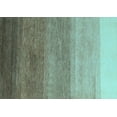 thumbnail image 1 of Ahgly Company Indoor Rectangle Abstract Light Blue Modern Area Rugs, 8' x 12', 1 of 4