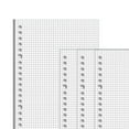 thumbnail image 5 of Papel de repuesto shamjiam 26 agujeros 60 hojas Cuadrícula A5, 5 of 5