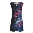 thumbnail image 3 of SMihono Robe d'Été Grande Taille pour Femmes 2023 Été Confortable Mode Décontractée Sans Manches Col en V Imprimé Robe Moulante, 3 of 5
