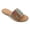 ROSE GOLD, variant on Women’s Rhinestone Slide Sandals Open Toe Flat Slip-On Casual Summer Shoes Embellished Strap Walking Slippers