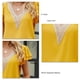 thumbnail image 3 of Blusa de encaje con cuello en V profundo para mujer, manga con volantes, informal, holgada, elegante, para verano, 3 of 6