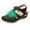 Black, variant on Borniu Womens Sandal Clearance Sale! Orthotic Sandals for Women Closed Toe Wedge Sandals for Plantar Fasciitis, Summer Sandals with Arch Support for Casual Beach Comfortable Wear