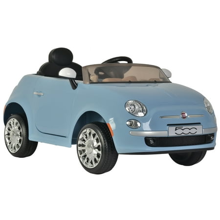 Best Ride On Cars 12V Fiat 500 Style Super Min Car -