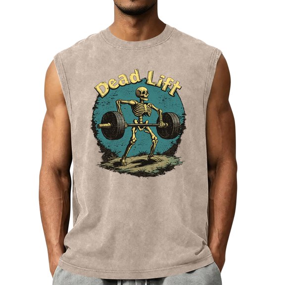 Mens Sleeveless Tank Tops Graphic Halloween Pumpkin Casual Shirt Summer Beach Printed Hawaiian Muscle Tops