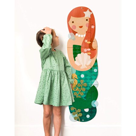 ★在庫限り60％オフ★petitcollage 身長計 リトルミスマーメイド◆GC-LITTLE MISS MERMAID 折りたたみ身長計 紙製 対象身長40〜135cm