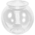 thumbnail image 1 of Shisuyan Round Fish Bowl Desktop Small Aquarium Plastic Small Fish Tank Goldfish Bowl, 1 of 1