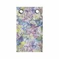 thumbnail image 1 of Floral Hanging Pocket Organizer, Pattern of Spring Tone Hydrangea Flowers Clutter Soft Tone Continuing Nature Art, Printed Polyester Storage Bag with Pockets, 9" x 27", Multicolor, 1 of 2