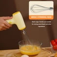 thumbnail image 4 of Five Gear Double Rod Mixer, Portable Wireless Charging Mode, Household Hand-held Stirring Foam, 304 Stainless Steel Electric Stirring Mixer, 4 of 8