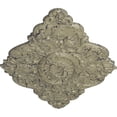thumbnail image 3 of 42 3/4"W x 28 7/8"H x 1"P Ashford Ceiling Medallion, Hand-Painted Castle Stone Crackle, 3 of 5