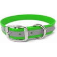 thumbnail image 1 of Heavy Duty Reflective Dog Collar \u Adjustable and with Durable Metal Buckle and Rings Odor chew Dog Collar for Small Medium and Large Dogs (Large Pink), 1 of 8