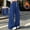 Blue, variant on Sevevn Women’s High-Waisted Drawstring Solid Color Loose Baggy Wide Leg Sweatpants Casual Lounge Pants with Side Pockets