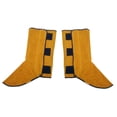 thumbnail image 4 of jiaping 2 Pieces Welding Boot Cover Feet Protection Leather Welding Spats for Car Repair, 4 of 9