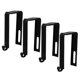 thumbnail image 5 of HOOWIFFY 4Ud Colgantes Metálicos Negros Para Puertas Y Tabiques En El Hogar, 5 of 7