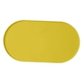 thumbnail image 2 of Tapete de alimentación para mascotas, tapete de repuesto para contener derrames, tapete de comida para gatos y perros, accesorios Amarillo, 2 of 9