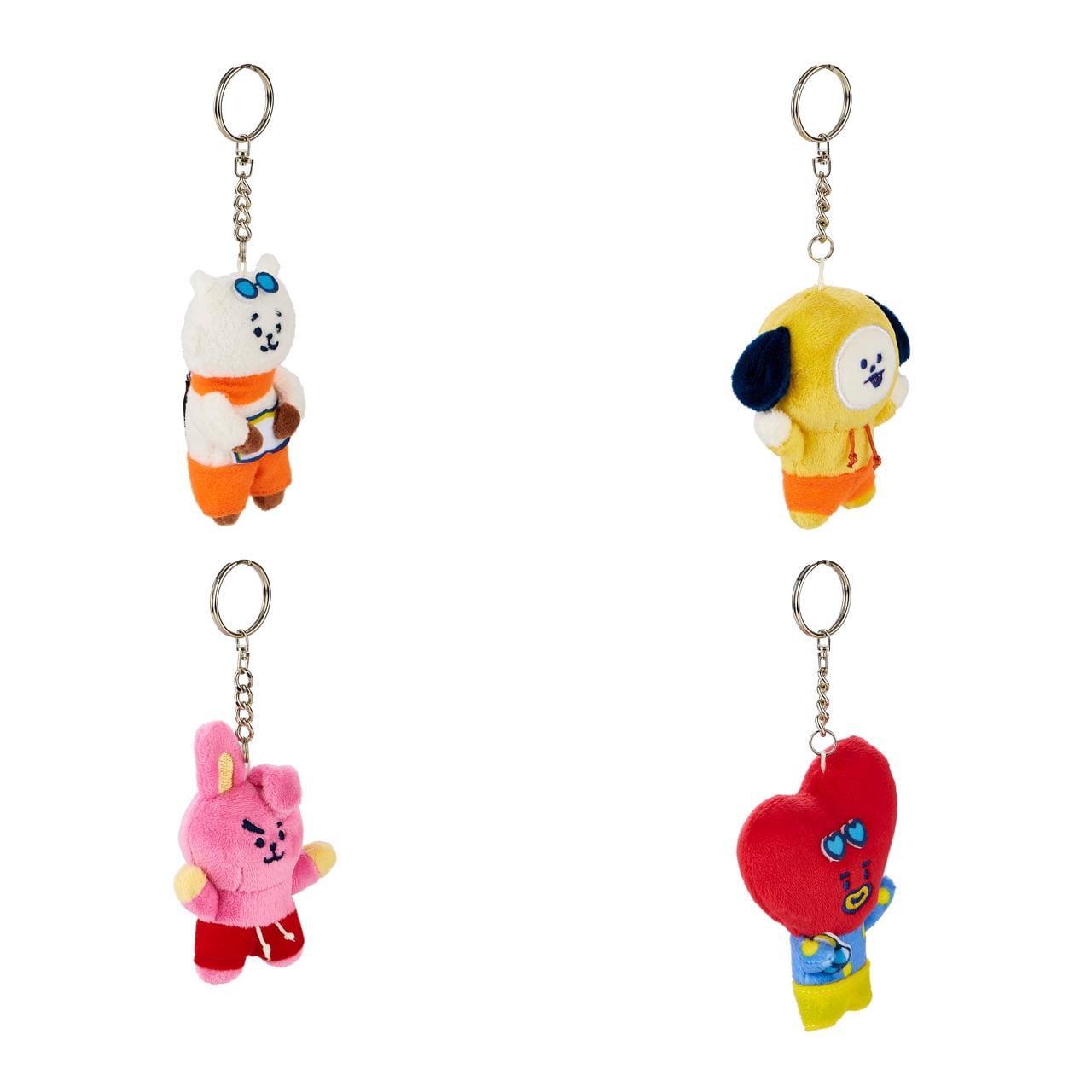 Blind Box BT21 Bon Voyage Series A Keychain Plush - 1pc