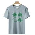 thumbnail image 4 of Trendy Idle Printing Pullover Short Sleeve T-Shirt Tops Blouse Colorfast Birthday Gifts for Women Items for Women, 4 of 4