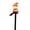 #A02-santa, variant on Christmas Solar Garden Lights Outdoor, Waterproof Snowman Stake Light for Yard Lawn Pathway Walkway Decoration, Auto On/Off Solar Powered PVC Statue Ornament