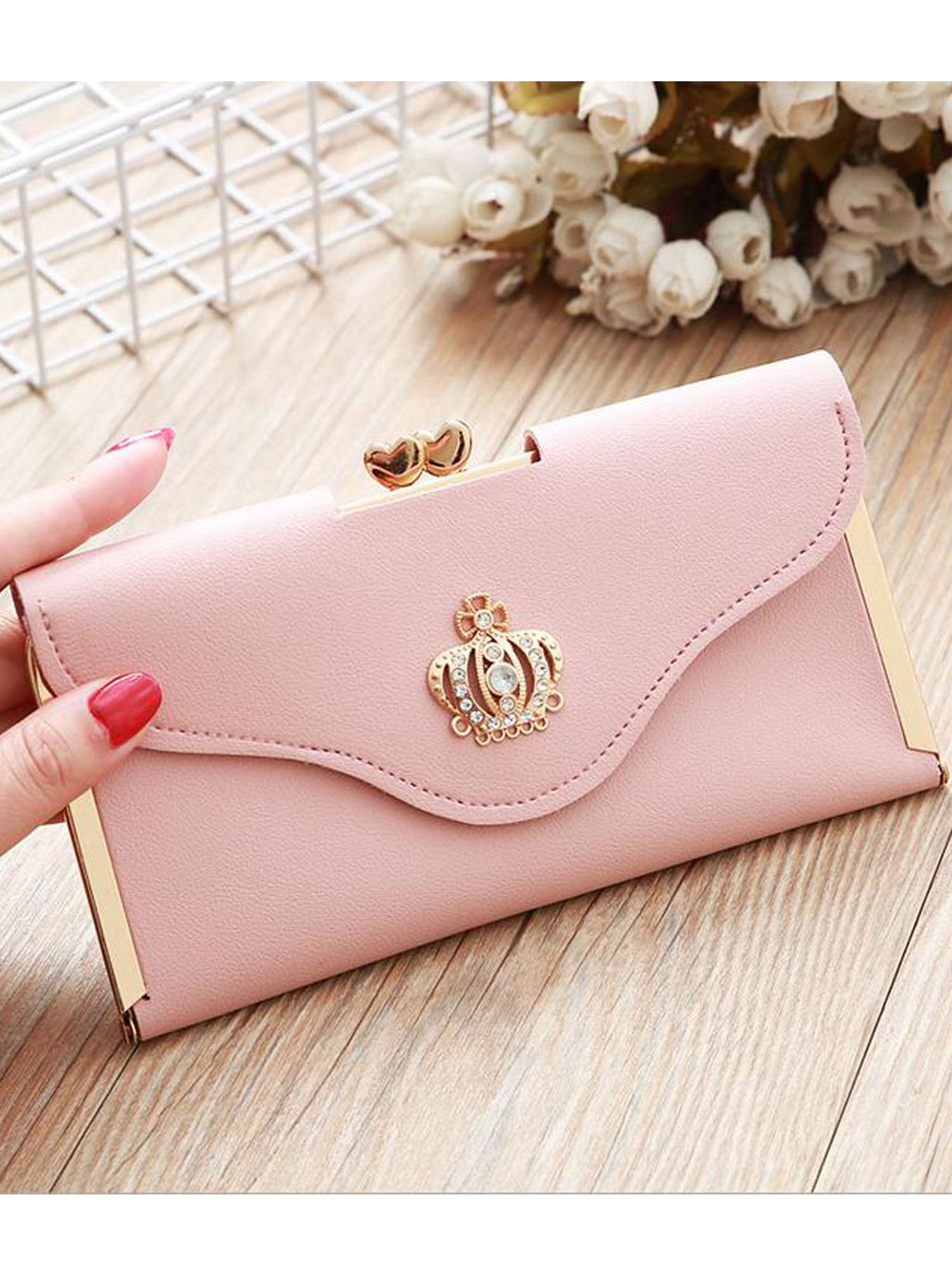 Women Ladies Leather Wallet Long Zip Purse Card Wallet Holder Case Handbag Women Ladies Leather Wallet Long Zip Purse Card Wallet Holder Case Handbag