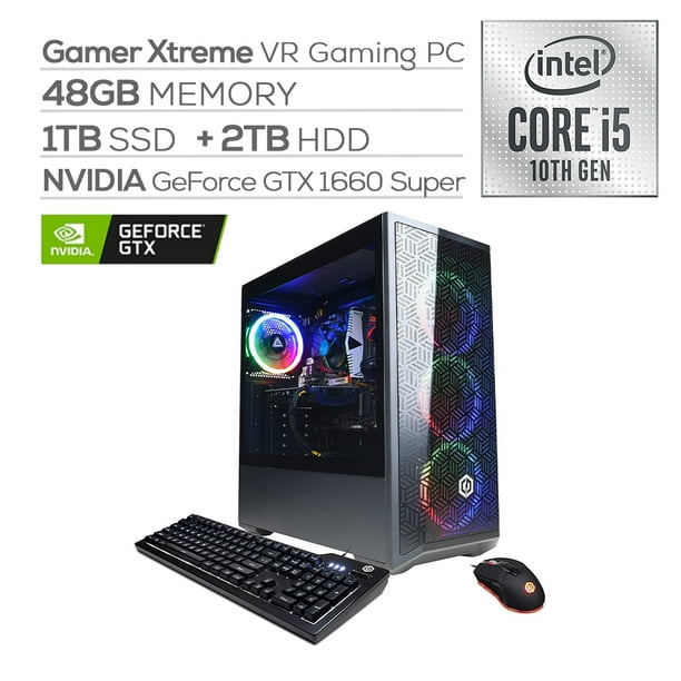 Cyberpowerpc Gamer Xtreme Vr Gaming Pc Intel Core I5 f Six Core Up To 4 30 Ghz