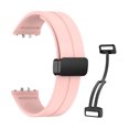 thumbnail image 3 of Silicone Strap Soft Watch Band Sweatproof Magnetic Folding Clasp Replacement Watchband Breathable for Samsung Galaxy Fit 3 Strap, 3 of 8