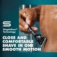 thumbnail image 5 of (2 pack) Gillette Male Intimate Groin Razor Cartridges, 4 Razor Blade Refills, Blue, 5 of 12