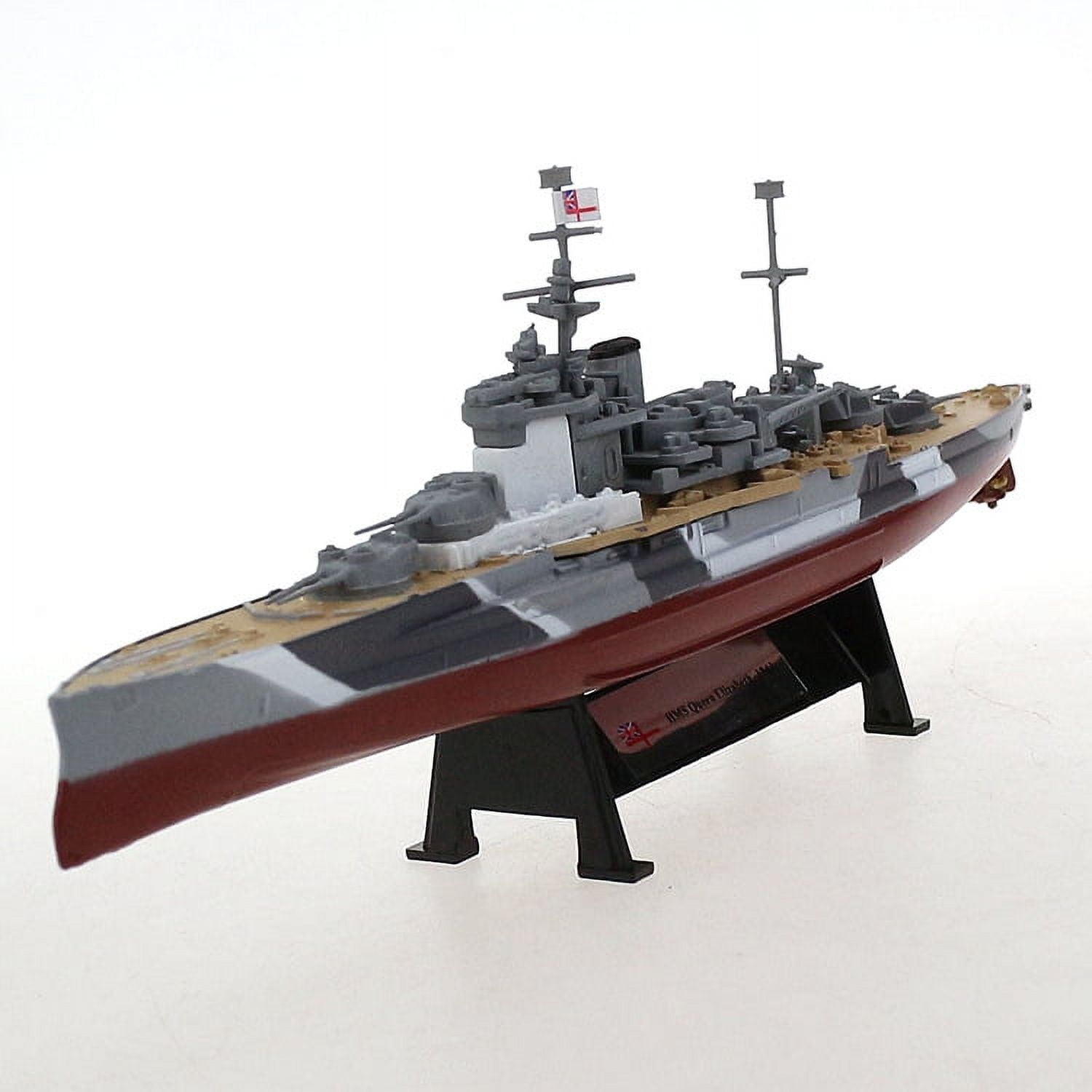 1:1000 Scale WWII UK HMS Queen Elizabeth Alloy Battleship