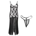 thumbnail image 4 of Vestido tentador Zulema 9015 negro tamaño libre, 4 of 8
