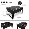 thumbnail image 4 of Parrilla o Asador Portátil Idea Nuova Mini Asador movil, 4 of 7