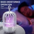 thumbnail image 3 of Lámpara trampa de mosquito LED repelente recargable USB para baño, cocina, oficina, dormitorio, lámpara de repelente de mosquitos eléctrica portátil USB cargador blanco, 3 of 9