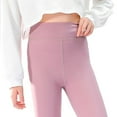 thumbnail image 5 of Girls Leggings Athletic Kids Dance Running Yoga Leggings Pants Active Tights Footless Pants 4-10T, 5 of 8