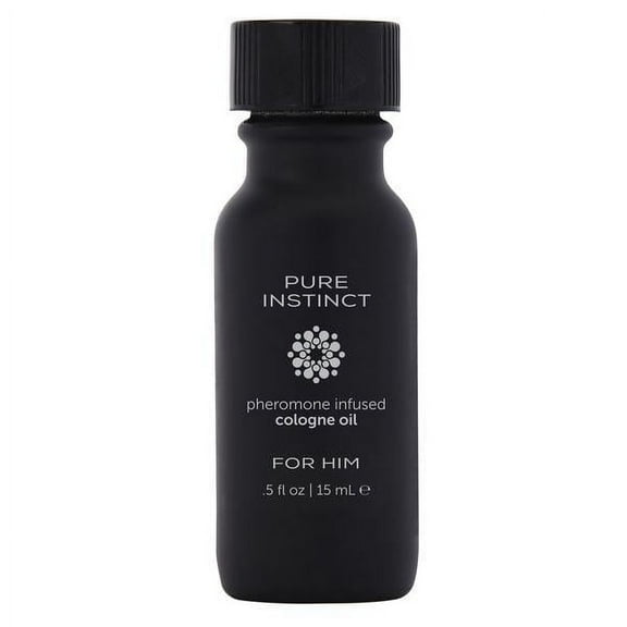 Pure Instinct Pheromone Infused Cologne Oil for Him, 0.5 fl.oz (15 mL)