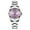 SilverDullPurple, variant on Bomieux Women Watch Quartz Lady Wristwatch with Solid Stainess Steel Band Luminous Pointer 3ATM Waterproof Watch Gift for Woman