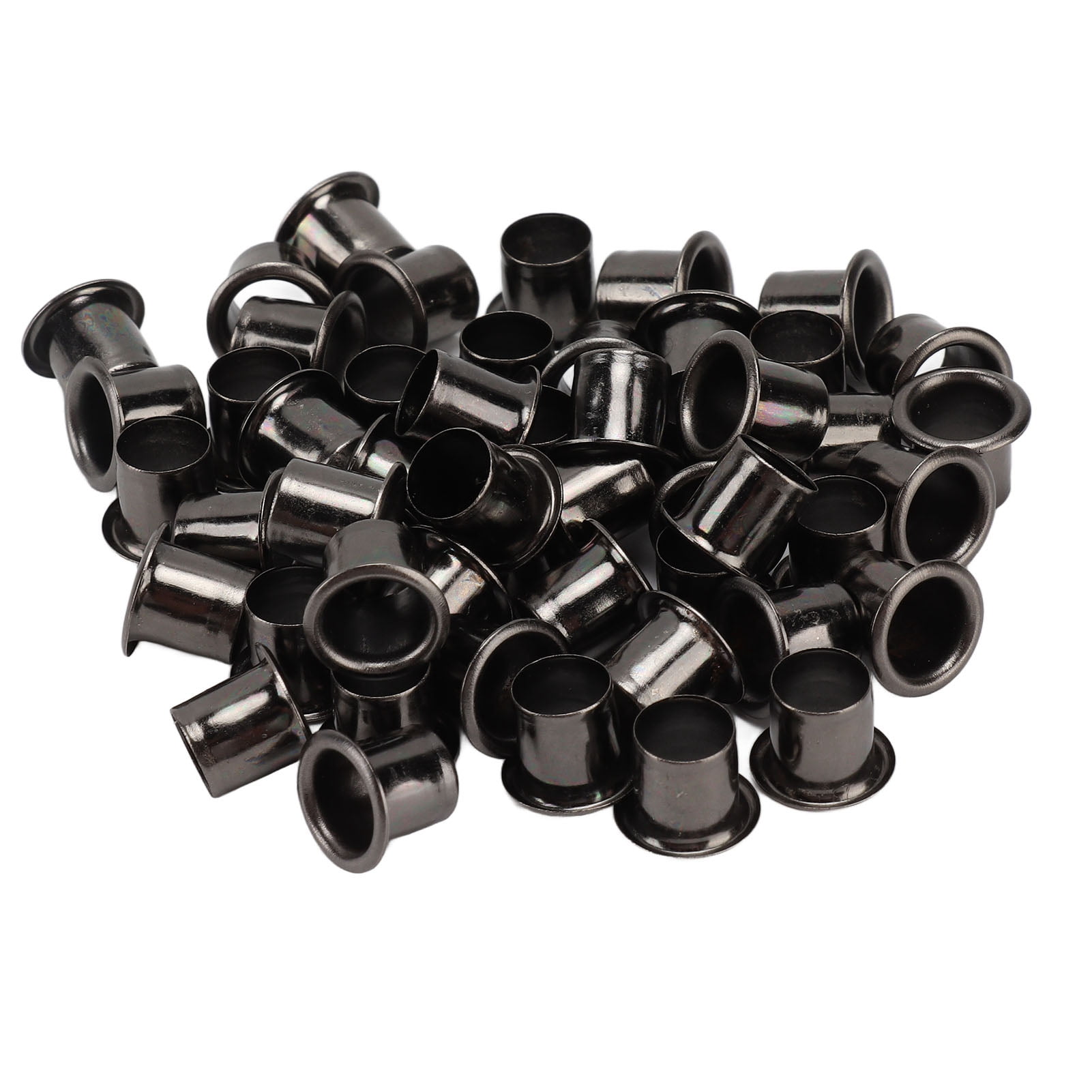 Metal Eyelets, Corrosion Resistant 100PCS Easy To Install Circular Inner Hole Grommets  For DIY Leather Handicraft