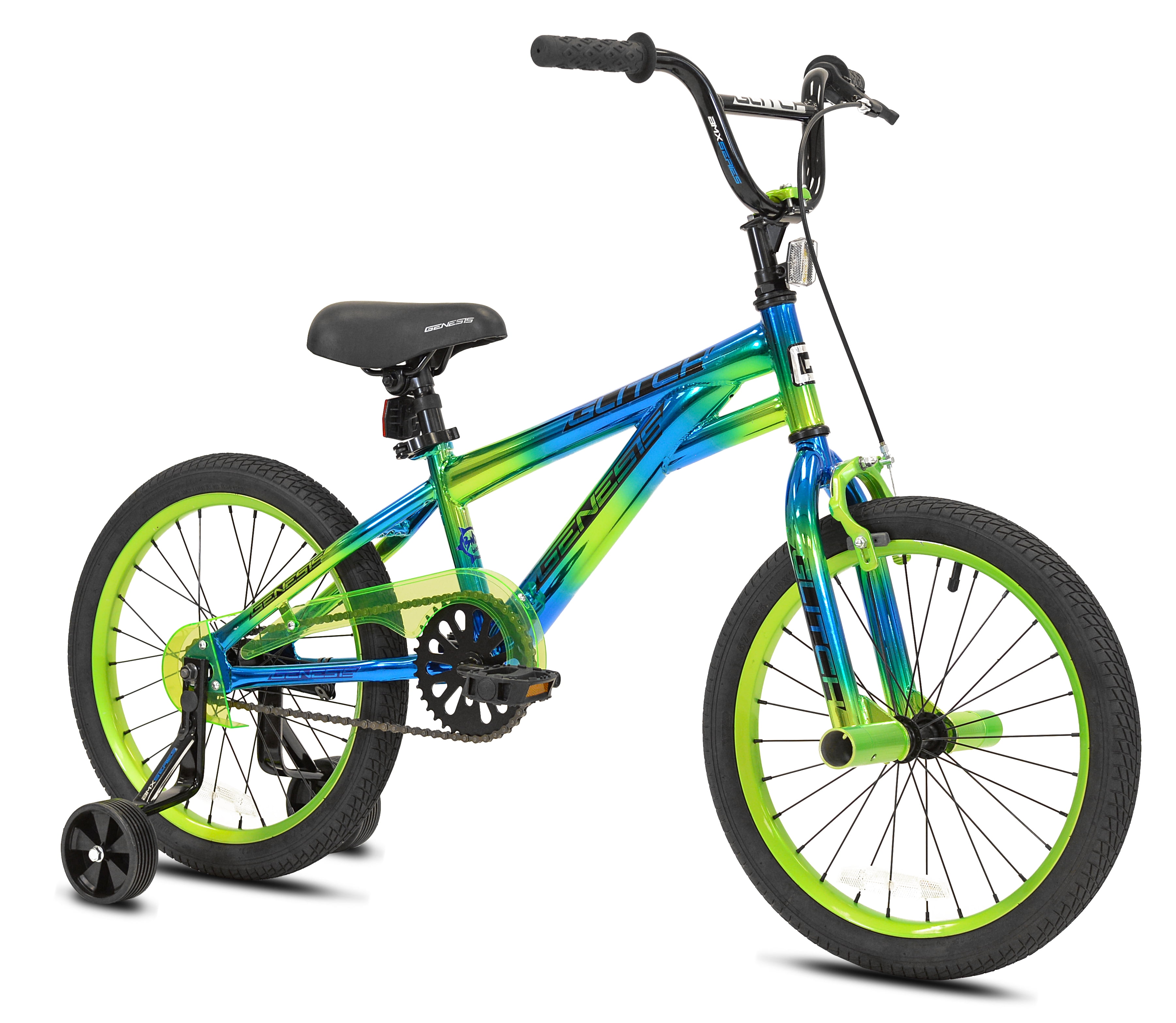 Genesis 18" Glitch Boy's BMX Bike, Blue/Green - 476Da32D 4864 49a2 B2D9 9707c06ee9ea 2.2a0aff273aD3cf974820194fb5bcD861